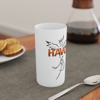 Havok Phoenix Mascot white tower mug