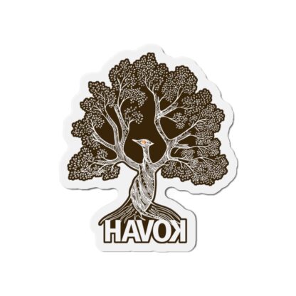 Remember When Havok - Brown Die-Cut Magnet