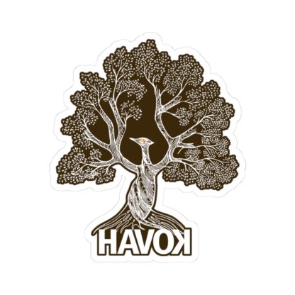 Remember When Havok - Brown Kiss-Cut Stickers