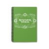 Remember When - Green Spiral Notebook - Ruled Line