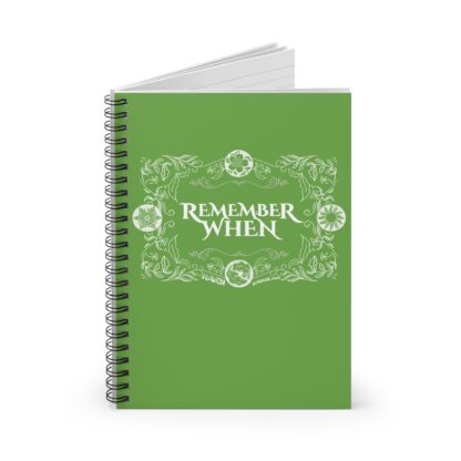 Remember When - Green Spiral Notebook - Ruled Line - Image 2