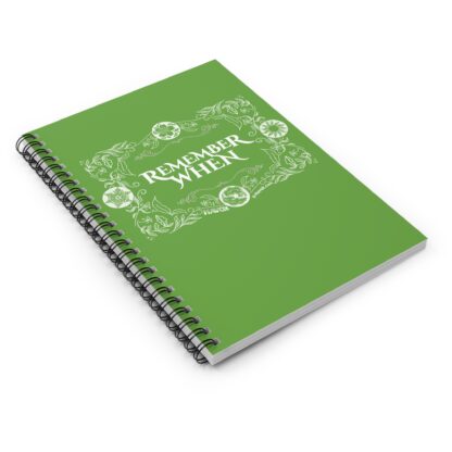 Remember When - Green Spiral Notebook - Ruled Line - Image 3