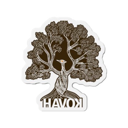 Remember When Havok - Brown Die-Cut Magnet - Image 3