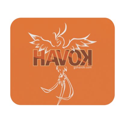 Havok Phoenix Mascot Mouse Pad (Light Orange)