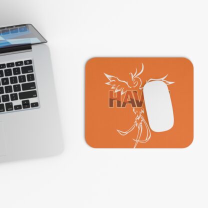 Havok Phoenix Mascot Mouse Pad (Light Orange) - Image 4